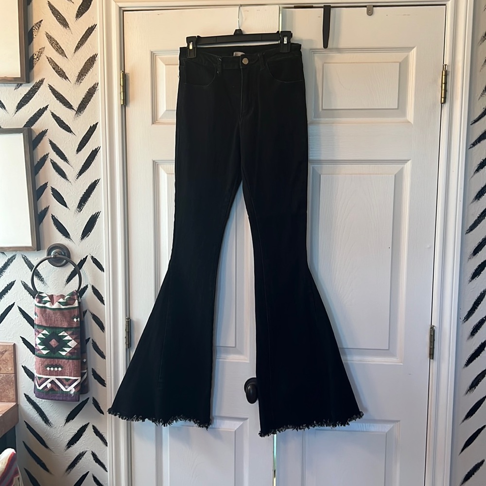 Altar’d state denim bell bottom flares